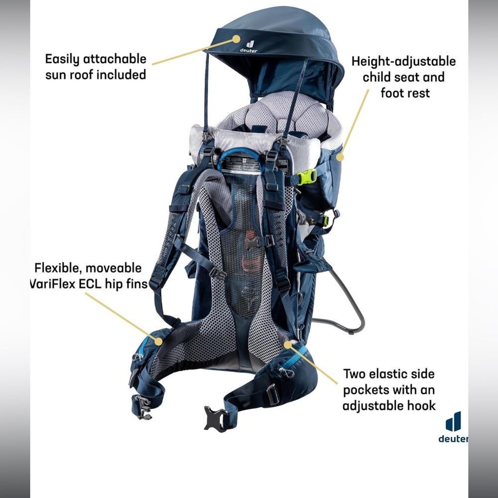 Deuter Blue Child Carrier Backpack